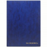 Папка адресная ПВХ "НА ПОДПИСЬ", формат А4, увеличенная вместимость до 100 листов, синяя, "ДПС", 2032.Н-101