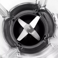 Блендер стационарный KITFORT КТ-3021, 1000Вт, 5 скоростей, чаша 1,5л, металл, черный/