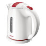Чайник PHILIPS HD4646/40, 1,5 л, 2400 Вт, закрытый нагревательный элемент, пластик, белый с красным по низкой цене оптом Краснодар, Москва, Уфа, Казань, Барнаул, Владивосток, Хабаровск, Сахалин, Красноярск, Екатеренбург, 