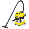 Пылесос хозяйственный KARCHER WD 4 PS, мусоросборник 20л, мощность 1000Вт, желтый, 1.628-290.0 по низкой цене оптом Краснодар, Москва, Уфа, Казань, Барнаул, Владивосток, Хабаровск, Сахалин, Красноярск, Екатеренбург, 
