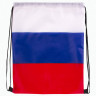 Сумка-мешок на завязках Триколор РФ, без герба, 32 х 42 см, BRAUBERG, 228327, RU36 по низкой цене оптом Краснодар, Москва, Уфа, Казань, Барнаул, Владивосток, Хабаровск, Сахалин, Красноярск, Екатеренбург, 