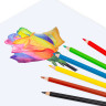 Карандаши цветные BRAUBERG PREMIUM, 6 цветов, шестигранные, грифель мягкий 3,3 мм, 181655