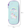Пенал BRAUBERG, 1 отделение, 1 откидная планка, EVA 3D, 22х10х5 см, "Unicorn", 270699 по низкой цене оптом 