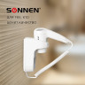 Фен для волос настенный SONNEN HD-1288D, 1200 Вт, пластиковый корпус, 4 скорости, белый, 604197 по низкой цене оптом 