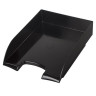 Лоток горизонтальный для бумаг BRAUBERG "Office style", 320х245х65 мм, черный, 237286 по низкой цене оптом 