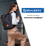 Рюкзак BRAUBERG FRIENDLY молодежный, черный, 37х26х13 см, 270089 по низкой цене оптом Краснодар, Москва, Уфа, Казань, Барнаул, Владивосток, Хабаровск, Сахалин, Красноярск, Екатеренбург, 
