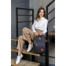 Рюкзак BRAUBERG FRIENDLY молодежный, черный, 37х26х13 см, 270089 по низкой цене оптом Краснодар, Москва, Уфа, Казань, Барнаул, Владивосток, Хабаровск, Сахалин, Красноярск, Екатеренбург, 