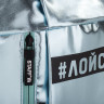 Рюкзак STAFF FASHION AIR компактный, блестящий, "ЛОЙС", бирюзово-розовый, 40х23х11 см, 270302 по низкой цене оптом 