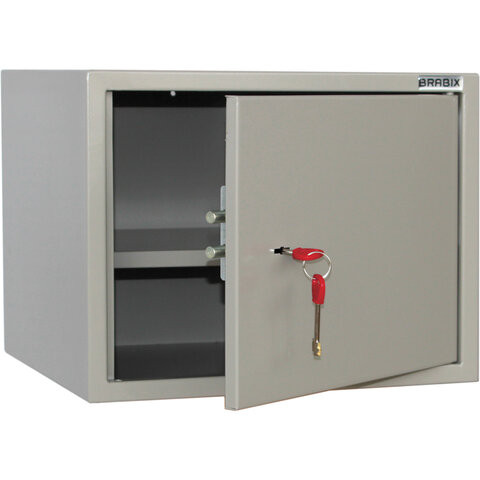 Шкаф металлический для документов BRABIX "KBS-02", 320х420х350 мм, 9,6 кг, сварной, 291151 по низкой цене оптом 