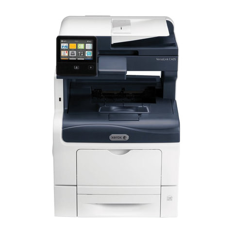 МФУ лазерное ЦВЕТНОЕ XEROX VersaLink C405DN (принтер, сканер, копир, факс), А4, 35 стр./мин., 80000 стр./мес., ДУПЛЕКС, АПД, с/к, VLC405DN по низкой цене оптом 
