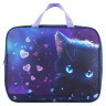 Папка на молнии с ручками BRAUBERG А4, 1 отделение, полиэстер, 80мм, Anime cat, 272174 по низкой цене оптом 