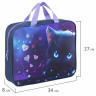 Папка на молнии с ручками BRAUBERG А4, 1 отделение, полиэстер, 80мм, Anime cat, 272174 по низкой цене оптом 