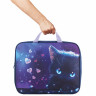 Папка на молнии с ручками BRAUBERG А4, 1 отделение, полиэстер, 80мм, Anime cat, 272174 по низкой цене оптом 
