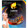 Чай CURTIS "Elegant Earl Grey" черный ароматизированный мелкий лист 100 сашетов, 101015 по низкой цене оптом 
