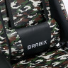 Кресло компьютерное BRABIX "Military GM-140", две подушки, экокожа, черное с рисунком милитари, 532802 по низкой цене оптом 
