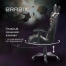 Кресло компьютерное BRABIX "Military GM-140", две подушки, экокожа, черное с рисунком милитари, 532802 по низкой цене оптом 