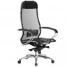 Кресло офисное МЕТТА "SAMURAI" S-1.04, сверхпрочная ткань-сетка, черное