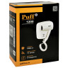 Фен для волос настенный PUFF-1200, 1200 Вт, пластик, 2 скорости, белый, 1405.001 по низкой цене оптом 