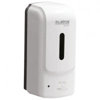 Дозатор для жидкого мыла LAIMA PROFESSIONAL SUPER, НАЛИВНОЙ, СЕНСОРНЫЙ, 1л, белый, ABS-пластик, 609501