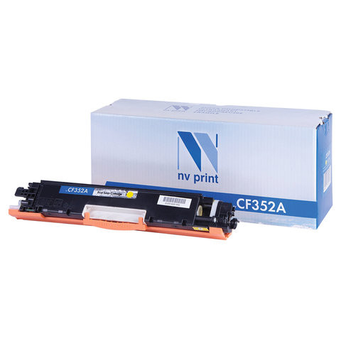 Картридж лазерный NV PRINT (NV-CF352A) для HP LJ M176n/ M177fw, желтый, ресурс 1000 страниц по низкой цене оптом 
