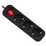 Удлинитель сетевой DEFENDER G330, 3 розетки, c заземлением, выключатель, 10А, длина 3 м, черн, 99334 по низкой цене оптом Краснодар, Москва, Уфа, Казань, Барнаул, Владивосток, Хабаровск, Сахалин, Красноярск, Екатеренбург, 