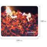 Коврик для мыши SONNEN "FIRE", резина + ткань, 220х180х3 мм, 513292 по низкой цене оптом 