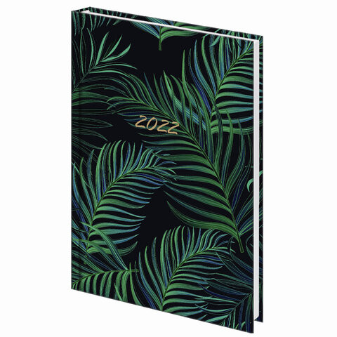 Ежедневник датированный 2022 (145х215 мм), А5, STAFF, ламинированная обложка, "Tropical", 113344 по низкой цене оптом 