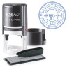 Печать самонаборная 1,5-круга, оттиск D=42 синий,TRODAT IDEAL 46042DB-R1,5, крышка, КАССА В КОМПЛЕКТЕ, 161484 по низкой цене оптом 