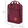 Рюкзак BRAUBERG FRIENDLY молодежный, бордовый, 37х26х13 см, 270090 по низкой цене оптом Краснодар, Москва, Уфа, Казань, Барнаул, Владивосток, Хабаровск, Сахалин, Красноярск, Екатеренбург, 