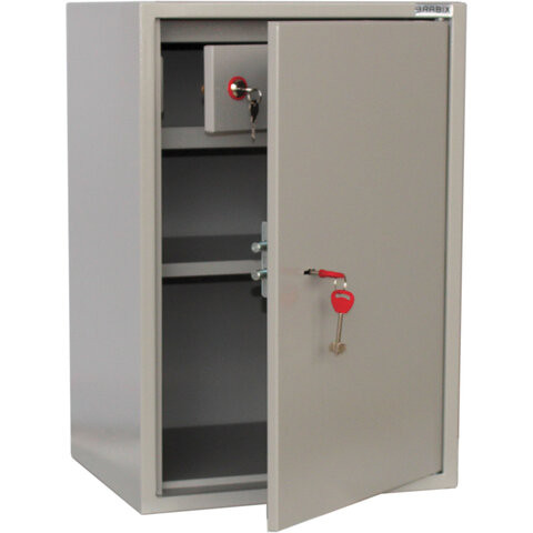 Шкаф металлический для документов BRABIX "KBS-011Т", 613х420х350 мм, 15 кг, трейзер, сварной, 291152 по низкой цене оптом 