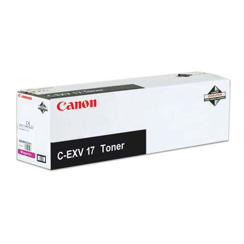 Тонер CANON (C-EXV17M) iR4080/4580/5185, пурпурный, оригинальный, ресурс 30000 стр., 0260b002 по низкой цене оптом Краснодар, Москва, Уфа, Казань, Барнаул, Владивосток, Хабаровск, Сахалин, Красноярск, Екатеренбург, 