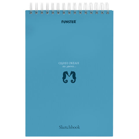 Скетчбук, белая бумага 100г/м2 140х201мм 60л, гребень, жёсткая подложка, BRAUBERG ART DEBUT, Ассорти 1, 116902 по низкой цене оптом 