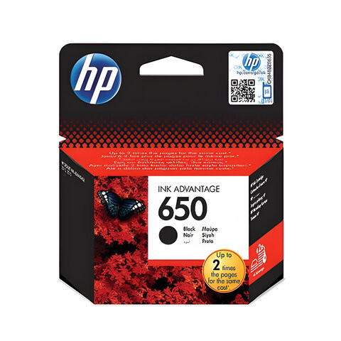 Картридж струйный HP (CZ101AE) Deskjet Ink Advantage 2515/2516 №650, черный, оригинальный по низкой цене оптом 