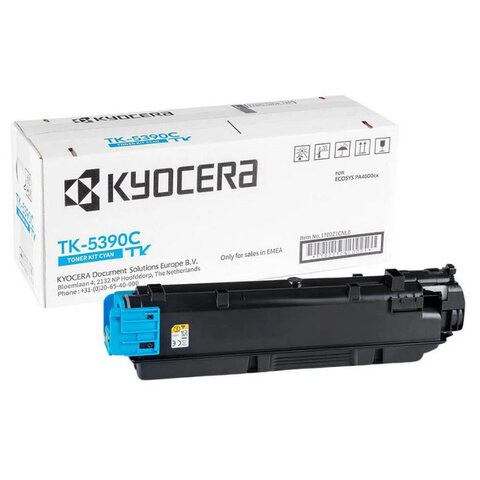 Тонер-картридж KYOCERA (TK-5390C) ECOSYS PA4500cx, голубой, ресурс 13000 страниц, оригинальный, 1T02Z1CNL0 по низкой цене оптом Тонер-картридж KYOCERA (TK-5390C) ECOSYS PA4500cx, голубой, ресурс 13000 страниц, оригинальный, 1T02Z1CNL0 по низкой цене оптом
