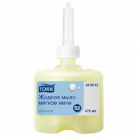 Картридж с жидким мылом одноразовый TORK (Система S2) Advanced, 0,475л, мягкое, 42051, 420512