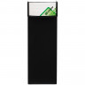 Лоток вертикальный для бумаг, увеличенная ширина (250х290 мм), увеличенная ширина 100 мм, СТАММ "Ультра", черный, ЛТ02