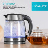 Чайник SCARLETT SC-EK27G54, 1,7л, 1800Вт, закрытый нагревательный элемент, стекло, ст по низкой цене оптом 