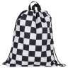 Мешок для обуви BRAUBERG большой удобный с ручкой, 51х41 см, "Black and white", 271595 по низкой цене оптом 