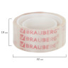 Клейкие ленты 19 мм х 10 м канцелярские BRAUBERG, комплект 12 шт., прозрачные, 223124 по низкой цене оптом 