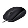 Мышь проводная LOGITECH B110, USB, 2 кнопки + 1 колесо-кнопка, оптическая, чёрная, 910-005508 по низкой цене оптом 