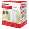 Чайник электрический с двойными стенками SONNEN KT-8719W, 1,5 л, 2200 Вт, белый, 454691 по низкой цене оптом Краснодар, Москва, Уфа, Казань, Барнаул, Владивосток, Хабаровск, Сахалин, Красноярск, Екатеренбург, 