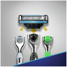 Сменные кассеты для бритья 4 шт., GILLETTE (Жиллет) "Mach3", для мужчин по низкой цене оптом Краснодар, Москва, Уфа, Казань, Барнаул, Владивосток, Хабаровск, Сахалин, Красноярск, Екатеренбург, 