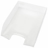 Лоток горизонтальный для бумаг BRAUBERG "Office style", 320х245х65 мм, прозрачный, 237288 по низкой цене оптом 