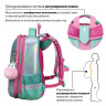 Ранец BRAUBERG SHINY, 2 отделения, с брелком, "Magic unicorn", 38х28х14 см, 270694 по низкой цене оптом Краснодар, Москва, Уфа, Казань, Барнаул, Владивосток, Хабаровск, Сахалин, Красноярск, Екатеренбург, 