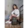 Рюкзак BRAUBERG FRIENDLY молодежный, хаки, 37х26х13 см, 270091 по низкой цене оптом Краснодар, Москва, Уфа, Казань, Барнаул, Владивосток, Хабаровск, Сахалин, Красноярск, Екатеренбург, 