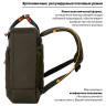 Рюкзак BRAUBERG FRIENDLY молодежный, хаки, 37х26х13 см, 270091 по низкой цене оптом Краснодар, Москва, Уфа, Казань, Барнаул, Владивосток, Хабаровск, Сахалин, Красноярск, Екатеренбург, 
