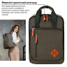 Рюкзак BRAUBERG FRIENDLY молодежный, хаки, 37х26х13 см, 270091 по низкой цене оптом Краснодар, Москва, Уфа, Казань, Барнаул, Владивосток, Хабаровск, Сахалин, Красноярск, Екатеренбург, 