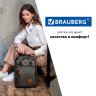 Рюкзак BRAUBERG FRIENDLY молодежный, хаки, 37х26х13 см, 270091 по низкой цене оптом Краснодар, Москва, Уфа, Казань, Барнаул, Владивосток, Хабаровск, Сахалин, Красноярск, Екатеренбург, 