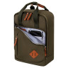 Рюкзак BRAUBERG FRIENDLY молодежный, хаки, 37х26х13 см, 270091 по низкой цене оптом Краснодар, Москва, Уфа, Казань, Барнаул, Владивосток, Хабаровск, Сахалин, Красноярск, Екатеренбург, 