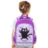 Рюкзак ПИФАГОР SCHOOL, 1 отделение, 3 кармана, "Falling cat", 38x28х14 см, 272082 по низкой цене оптом 